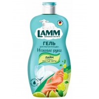 Lamm для мытья посуды лайм и листья мяты 450мл